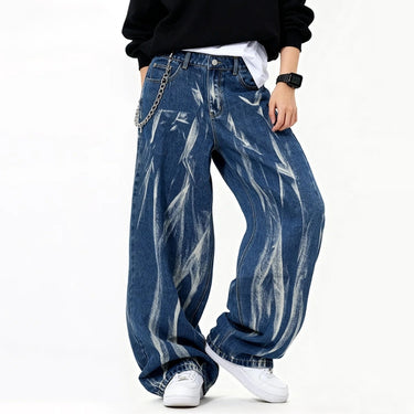 Jean Ample Bleu Homme