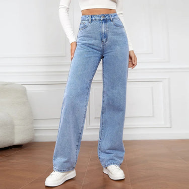 Jean Baggy Bleu Clair Femme