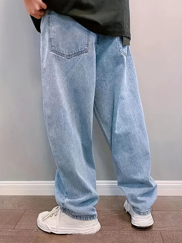 Jean Baggy Bleu Homme