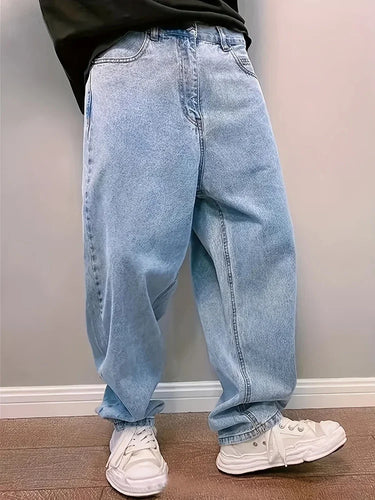 Jean Baggy Bleu Homme
