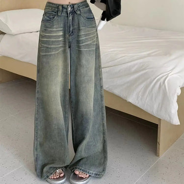 Jean Large Femme Foncé