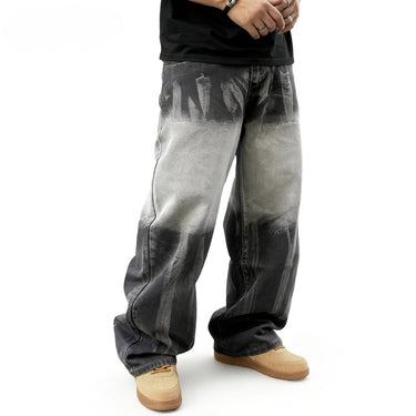 Jean Large Noir Blanc