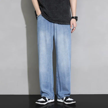 Jean Large Souple Homme