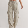 Pantalon Cargo Large Femme
