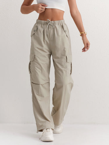 Pantalon Cargo Large Femme