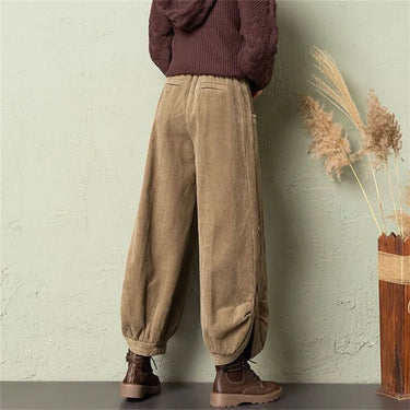 Pantalon Large Cropped Femme