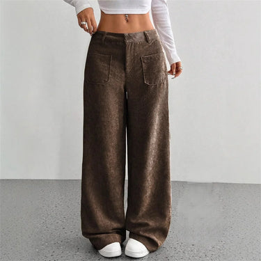 Pantalon Large Femme Cotele