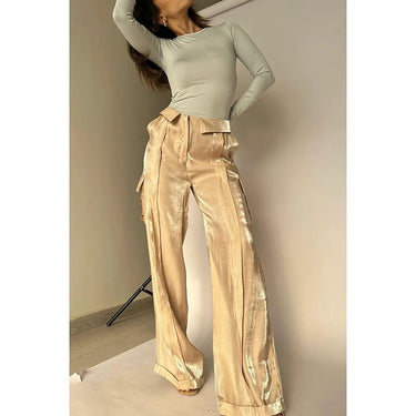 Pantalon Large Femme Mode
