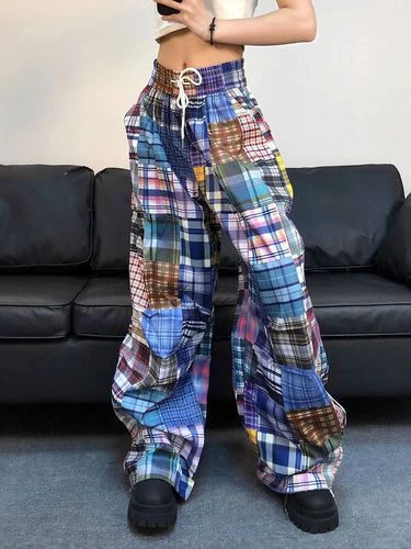 Pantalon Large Femme Motif