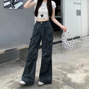 Pantalon Large Femme Wide Leg