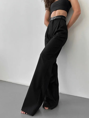 Pantalon Large Femme Élégant