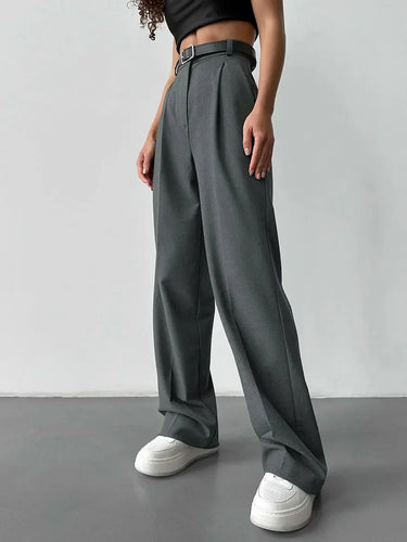 Pantalon Large Femme Élégant