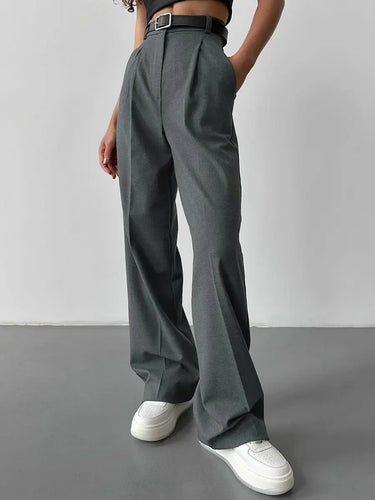 Pantalon Large Femme Élégant