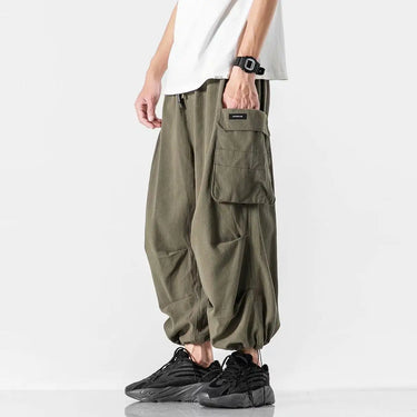 Pantalon Large Homme Cargo