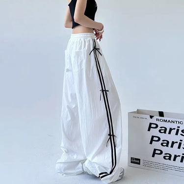 Pantalon Large Noeud