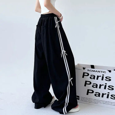 Pantalon Large Noeud