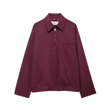 Veste Oversize Femme Bordeaux