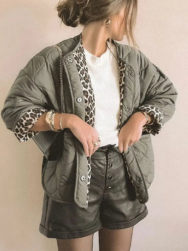 Veste Oversize Femme Vintage