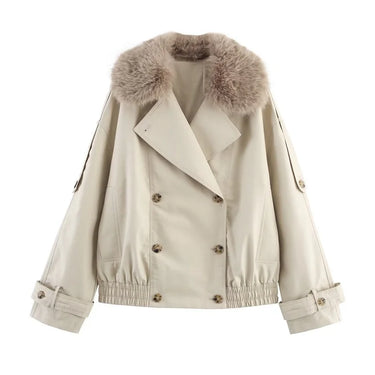 Manteau Trench Oversize Femme