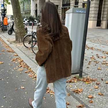 Blazer Oversize Daim