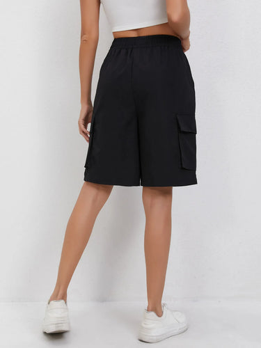 Short Large Femme Taille Haute