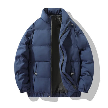 Manteau Oversize Homme Bleu Marine