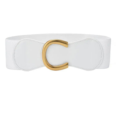 Ceinture Large Cuir Souple Femme