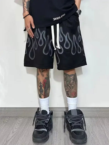 Short Baggy Homme Motif