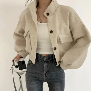 Manteau Oversize Femme Beige