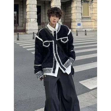 Cardigan Homme Streetwear