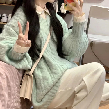 Pull Oversize Femme Hiver