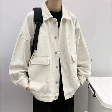 Veste Oversize Homme Blanc