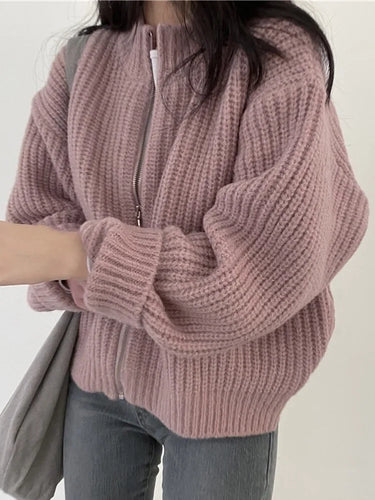Pull Cardigan Oversize Femme