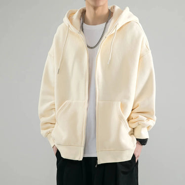 Pull Oversize Homme Beige