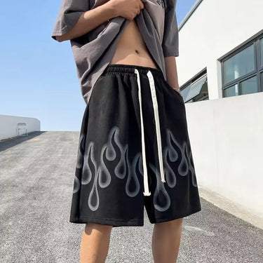 Short Baggy Homme Motif