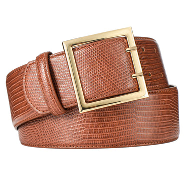 Ceinture Large Marron Clair
