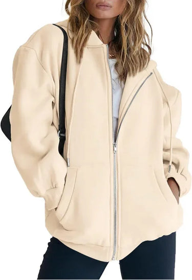 Pull Oversize Femme Creme