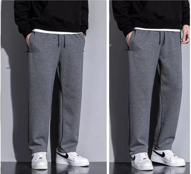 Jogging Large Serré En Bas Homme