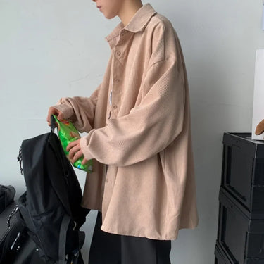 Chemise Oversize Homme Kaki