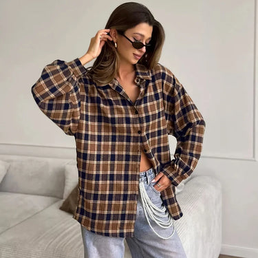 Chemise Oversize Femme Chic