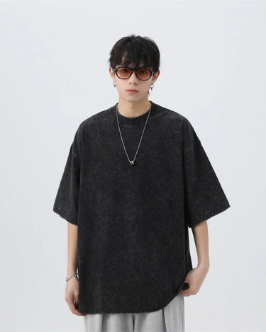 T-Shirt Oversize Homme Noir