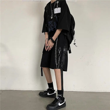 Short Oversize Homme Noir