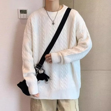 Sweat Blanc Large Homme