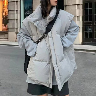 Veste Gilet Oversize Femme