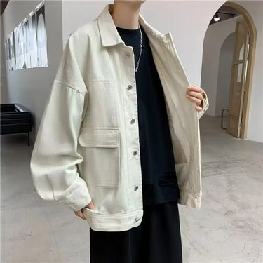 Veste Oversize Homme Blanc