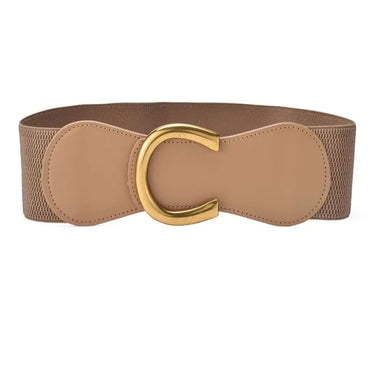 Ceinture Large Cuir Souple Femme