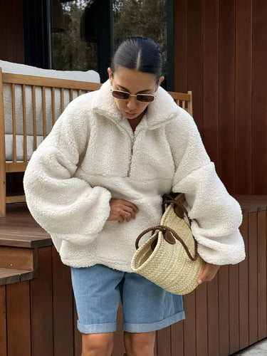 Manteau Oversize Femme Chaud