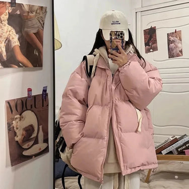 Doudoune Légère Oversize Femme