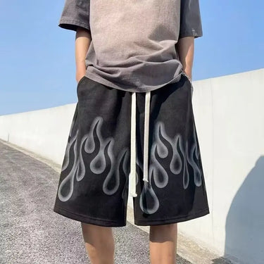 Short Baggy Homme Motif