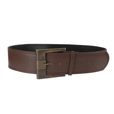 Ceinture Femme Large Marron Cuir